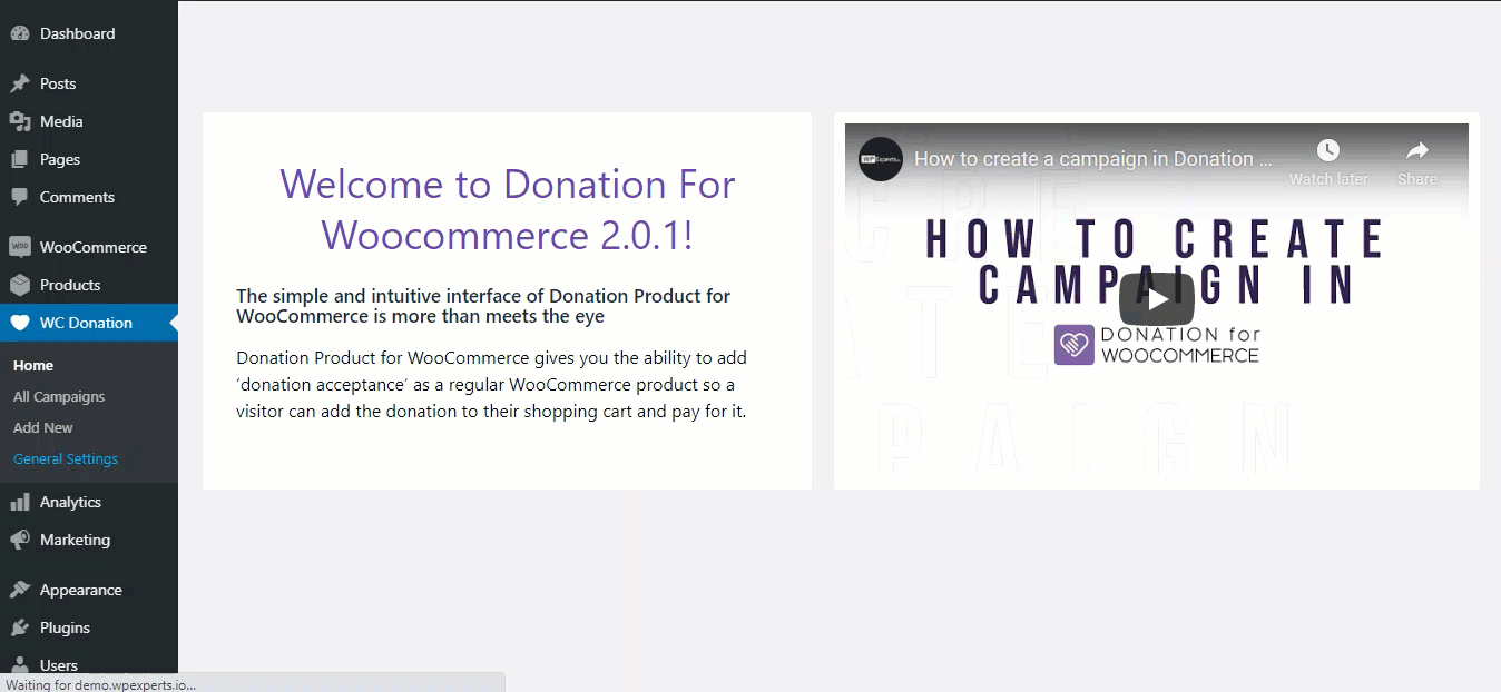 Donation For Woocommerce