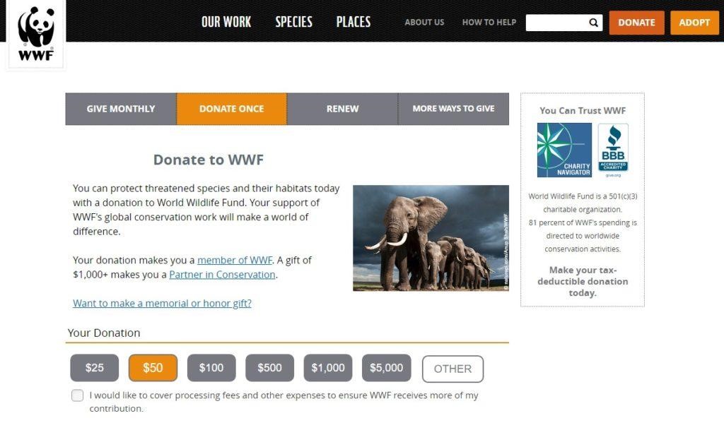 World Wildlife Fund - Non Profit